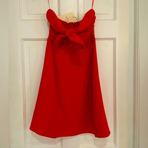 NWT Sèzane Ondine Dress in rouge (red)